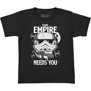 KIDS SMALL Funko Star Wars‎ Stormtrooper T-Shirt + Pocket POP! Vinyl Figure